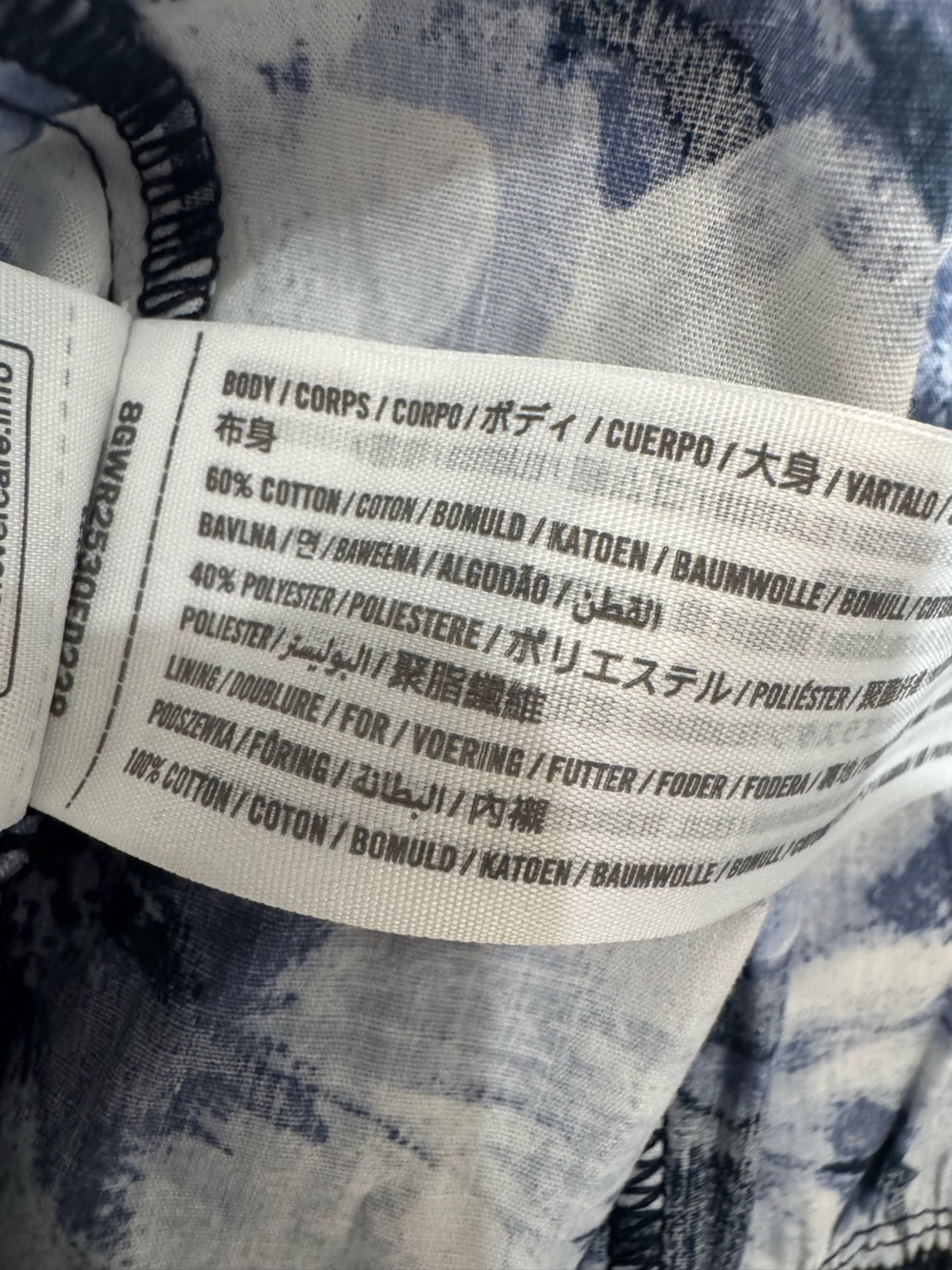 NWT Abercrombie & Fitch Emerson Midi Dress Puff Sleeve Blue Floral XS Petite - Picture 16 of 16